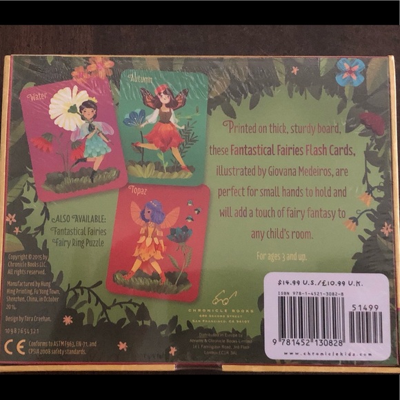 Fantastical Fairies 🧚‍♀️ Flash Cards - Picture 2 of 8